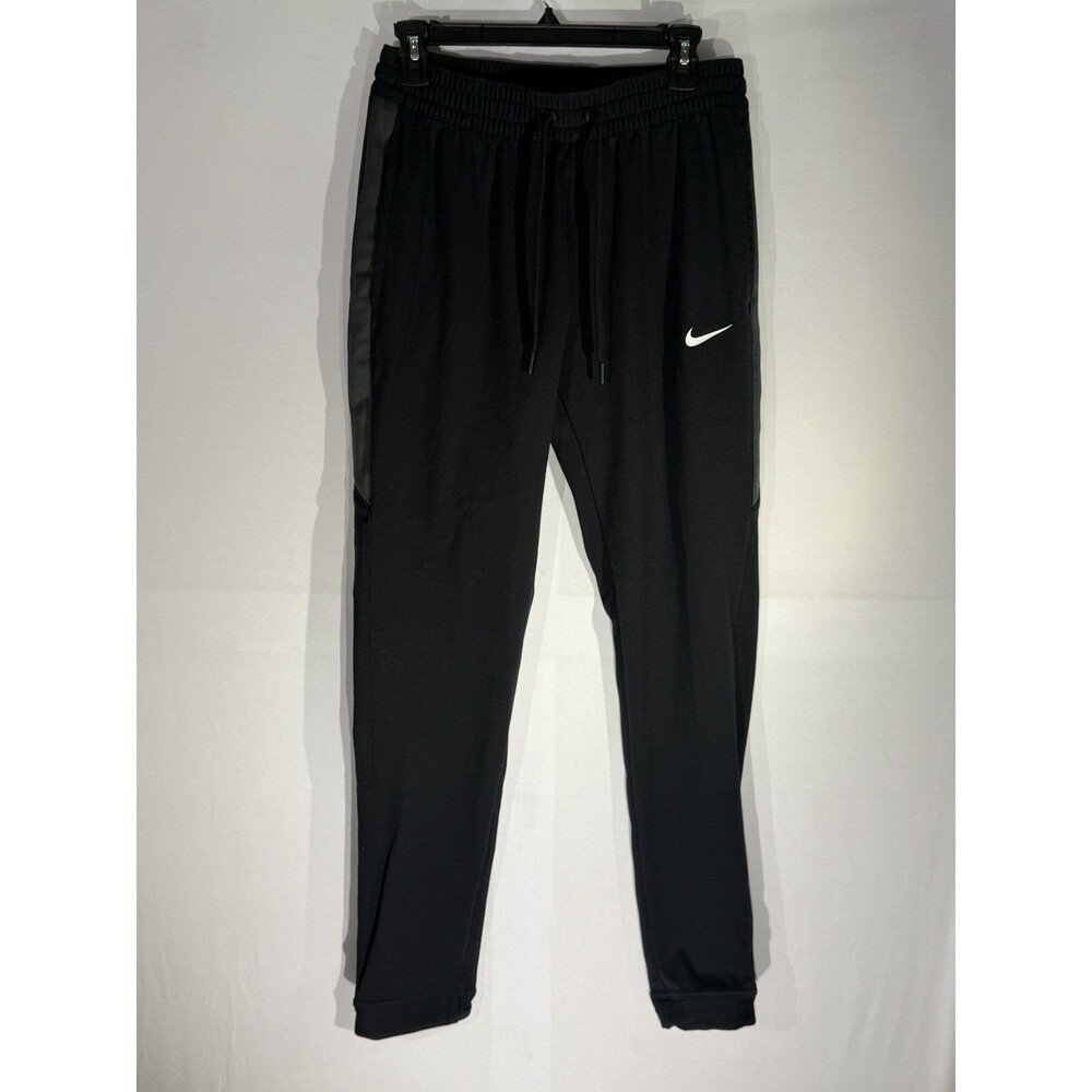 Nike Swift Dri-FIT Womens Running Pants Black Tapered Joggers Size M
